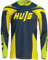 Herren Mountainbike MTB Top Langarm Atmungsaktiv Bequem Weich Feuchtigkeitstransport Radtrikot (Green,XL)