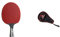 JOOLA 54206 Tischtennisschläger Carbon X Pro, 2 MM Schwammstärke, Schwarz/Grau & Unisex – Erwachsene Schlägerhülle-80502 Schlägerhülle, RED, One Size