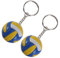 FOMIYES 2 Pièces Porte-clés De Volley-Ball Porte-clés Collection Sport Volley- Ball Partie Fournitures Porte-clés Joueur De Volley-Ball Équipe De Fille Suspendu Sacs Pâte Externe PU