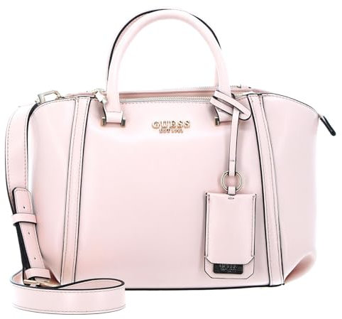 GUESS Leie Status Satchel Pale Rose