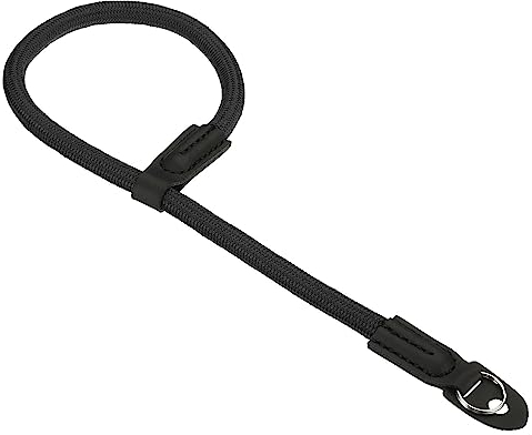 PATIKIL Camera Wrist Strap, Round Braided Adjustable Hand Wristlet Strap Lanyards Rope for DSLR Digital Camera Mirrorless Camcorder Flashlight Style1, Black