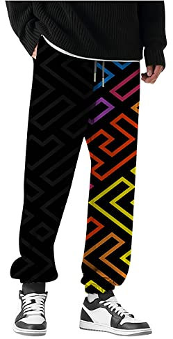 Herren Trainingshose Personalisierte Geschenke Trainingshosen Joggen Herren Sweathose Joggingshose Winter Loose Fit Hose Herren Sport Handschuhe Gym Jogger Herren Gym(Mehrfarbig,4XL)