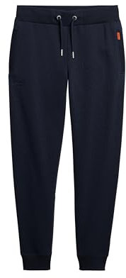 Superdry Herren Essential Jogginghosen mit Logo Sattes Marineblau Meliert XXL