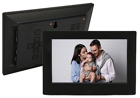 Intelligenter Digitaler WiFi Fotorahmen, 10,1 Zoll IPS LCD Touchscreen, Automatische Drehung, 16 GB Speicher, Sofortiges Teilen von Momenten über die App (EU-Stecker)