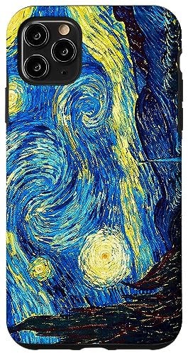 iPhone 11 Pro Max The Starry Night Tee Shirts, Cool Vincent Van Gogh Painter Case