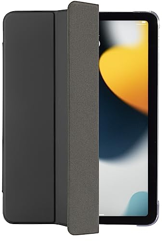 Hama Tablet Hülle für Apple iPad Air 13 2024 (stoßfeste Schutzhülle für iPad Air 13 mit Standfunktion, schlanker Tablet-Schutz mit transparenter Rückseite, EIN-/Ausschalten automatisch) schwarz