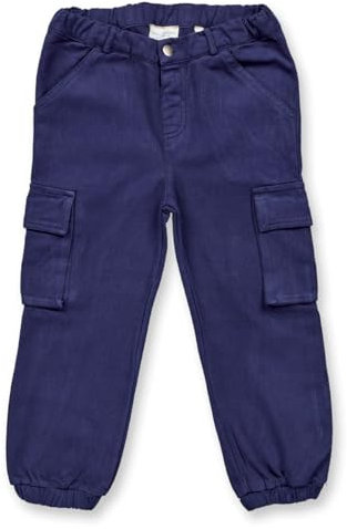 Sense Organics Kinderhose Bio Baumwolle Twill gefüttert (DE/NL/SE/PL, Numerisch, 98, Regular, Navy)