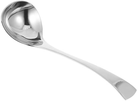 Gatuida 2pièces Lot De Louches Acier Inoxydable Pour Servir Soupe Sauce Avec Poignée Cuillère Cuisine Table Verser Bateau Huile Thé Cocktail