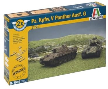 ITALERI ITA7504 Panzerkampfwagen.v Model kit, Green