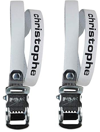 Zefal Unisex's Christophe Leather Straps-White, XL, X-Large