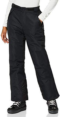 Ultrasport Damen Pants funktions-ski-/Snowboardhose, Schwarz, M