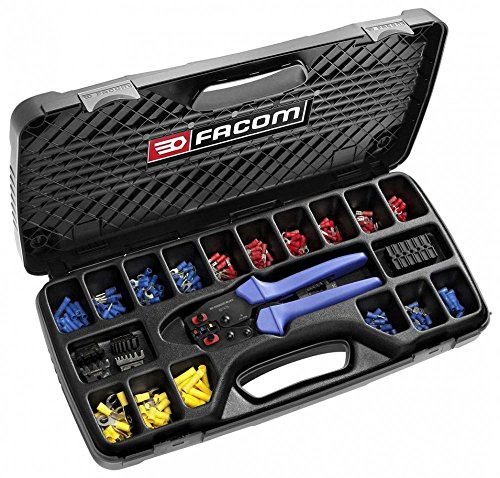 FACOM Crimp-Zange und Druckstücke, Satz, 1 Stück, 855367