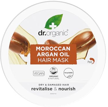 Dr. Organic Argan Hair Treatment Conditioner, 200 ml, 1er Pack (1 x 200 ml)