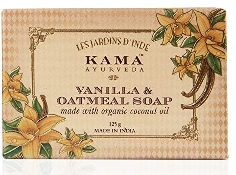 Kama Ayurveda Seife Vanille & Haferflocken, 120 g