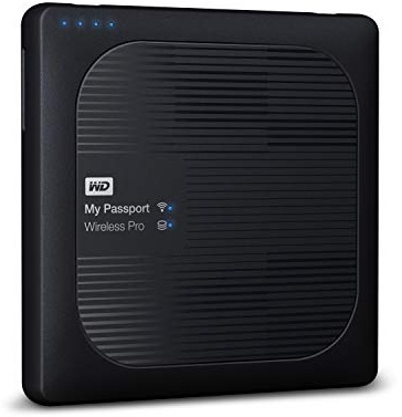 Western Digital My Passport Wireless Pro - Disco duro externo (4000 GB, 2.5, 3.0 (3.1 Gen 1), Negro)