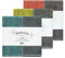 IPPINKA Nawrap Binchotan Charcoal Dishcloths, Naturally Antibacterial, Set of 3, Turquoise Coral & Citrus