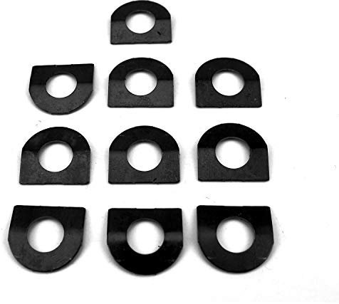 Lot de 10 rondelles de ressort pour repose-pieds compatibles avec Harley Davidson