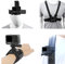 Accessories Kit for Gopro Hero 9 8 Max 7 6 5 4 3 DJI Osmo AKASO,Includes Chest Hraness Vest Mount,Head and Wrist Strap,Backpack Clip Holder
