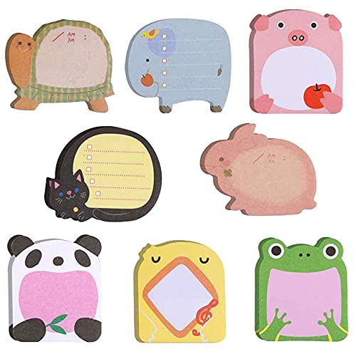 Srcasy 40 Pakete Haftnotizen, Nettes Haftnotizen Set, Super Haftnotizen, Mini Haftnotizen Set, Büronotizen, für Schule, Büro Memo, Schüler Kindergeschenke, Partytüten Füller
