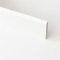 5 PZ Di BATTISCOPA IN MDF BIANCO MM.14X80X2400