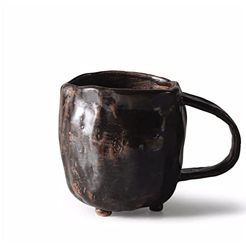 WMDSYGD Tazze da tè Giappone Stile Personalizzato Ceramica Tazze di caffè in Ceramica Artigianale Annata tè Latte Tazza d'Acqua Tazza di Acqua retrò drinkware for Gli Amici Capo Tazze da Infusion