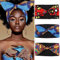 Yean Fascia per capelli africana annodata ampia fascia per capelli sole africana per donne e ragazze (confezione da 3) (C)