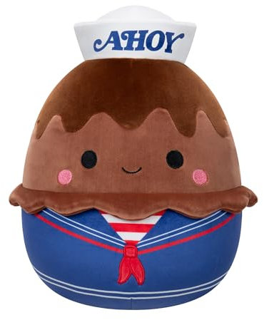 Squishmallows SQSR00049 - Stranger Things Ice Cream Ahoy 25 cm, offizielles Jazwares Plüsch, superweiches Kuscheltier