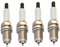 Autoteile 4 Stück Zündkerze kompatibel mit Mercedes Benz W202 S202 C124 W124 W210 M111 OE 0031596803 A0031596803 Spark Plug Compatible