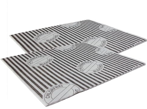 SCHÜTTE 5101 Filter für Dunstabzugshaube 2er-Pack 470 x 570mm, Chlorfreies Vlies für Dunstabzugshauben, Dunstabzug Filter aus Naturfaser, Flachfilter, Grau