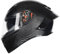 ZXJDP Integraler Motorradhelm Integralhelm DOT/ECE Doppelvisier Vollvisierhelm,Vier Jahreszeiten Jethelm Roller-Helm Scooter-Helm Moped Mofa-Helm für Männer Frauen Unisex,Black e,M