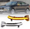 POPMOTORZ LED Spiegelblinker mit Canbus Fehlerfrei 2835 SMD für BMW 5 Series F10 F11 GT F07 6 Series F12 F13 Gran Coupé F06 7 Series F01, 2 Stück