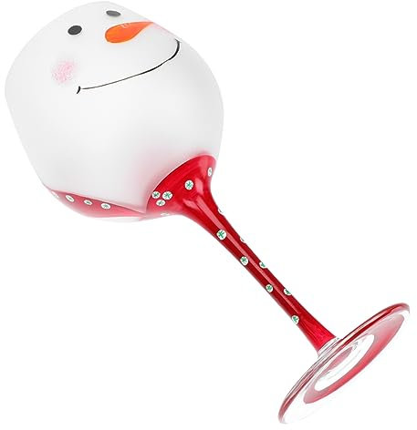 Cabilock 1 Pc Calice di Natale bicchieri coppa da cocktail per banchetti bicchiere personalizzato bicchiere natalizio bicchiere da cocktail per la casa bicchiere di vino fatto in casa