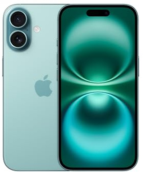 Smartphone Apple iPhone 16 128 GB Turquesa - Marca: Apple - EAN: 0195949822568