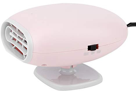 Riscaldatore per Auto, Ventola di Riscaldamento Interna Universale 12V Dispositivo di Rimozione della Nebbia per Finestrini 12V