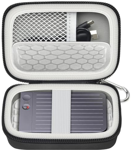 Againmore Reise-Tragetasche, kompatibel mit Plaud/für Tophorse/Recolx/für Mugukue AI-Diktiergerät, Aufbewahrungstasche für digitale Audiorecorder, harte Organizer-Abdeckung für Plaud Note (nur Tasche