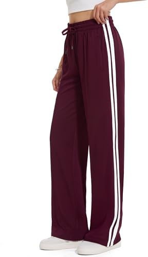 Tapata 71cm/ 76cm/ 81cm Jogginghose Damen Geradem Bein Freizeithose lockere Sporthose Yogahose Gummizug Hose mit Taschen