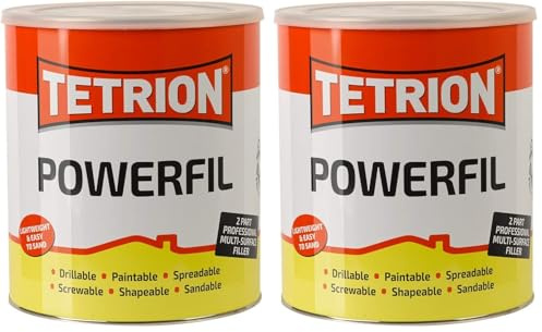 Tetrion TKK035 Powerfil 2K Filler (Pack of 2)