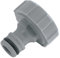 Draper 25909 Conector de grifo de polipropileno de 1 pulgada, Gris