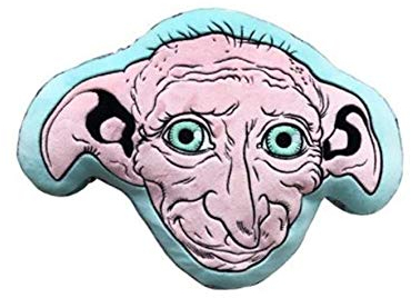 Dobby Harry Potter Kissen - bequemes und angenehmes Dobby Harry Potter Kissen - Geschenk für Fans und Liebhaber - Premium Qualität - Größe 40cm x 40cm