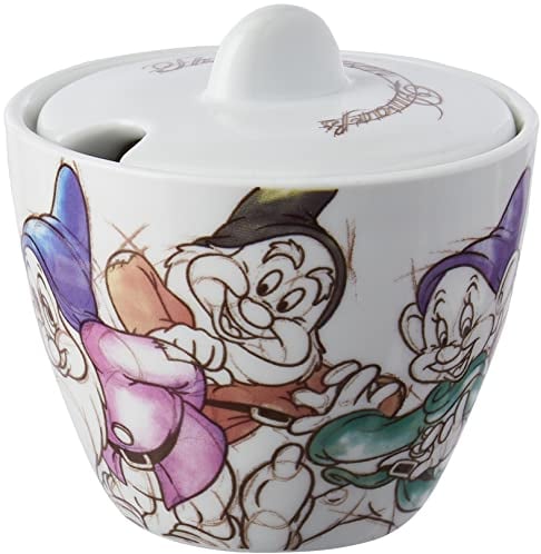 Egan Zuckerdose, Porzellan, Elfenbein, Small