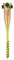 Heavy Duty Screw in Steel Ground Spike for Rotary Washing Line or Parasol