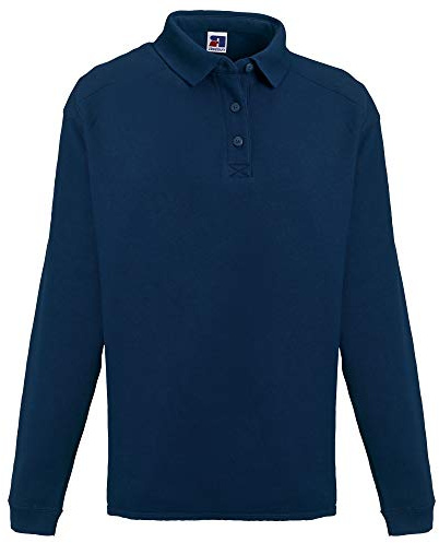 Russell Europe Mens Heavy Duty Collar Sweatshirt (3XL) (French Navy)