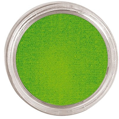 Fiestas Guirca 15576, Trucco ad Acqua Color Verde Lime vasetto da 15 Grammi, Taglia Unica