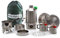 Ultimativ' Scout 'Kelly Kettle Set Wert Deal inklusive 1.2 Edelstahl' Scout 'Camping Wasserkocher + Grün +Pfeife +Kochset + Hobo Ofen + Camp Becher 2-teilig + Teller 2-teilig +Topf + Tragetasche