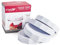 Masontops Tough Tops - Wide Mouth Mason Jar Lid - White - BPA-Free Plastic Screw Caps - Reusable Airtight Storage Covers
