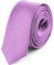 Ladeheid Cravate Étroite Varieté de Couleurs Accessoire Vêtement Homme - SP-5 (150cm x 5cm, Violet)