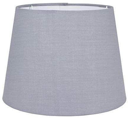 MiniSun | Modern Tapered Light Shade in a Grey Fabric Finish | Floor Lamps & Torchieres, Home Décor & Improvement Essential | 250cm Shade Width
