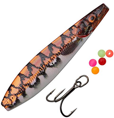 Savage Gear Line Thru Seeker ISP Durchlaufblinker Farbe 13 - Copper Pout, Größe 9 cm