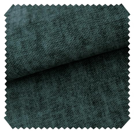 novely® Marlow - Marmorierter Velours Möbelstoff - Samtweicher und Robuster Polsterstoff - Pflegeleichte Meterware 1lfm | Farbe: 09 Türkisblau