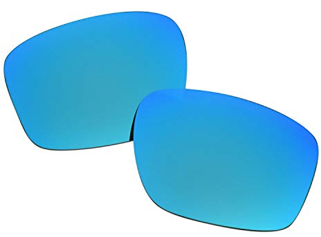 SOODASE Para Oakley Sliver Gafas de Sol Azul Lentes de Repuesto polarizadas